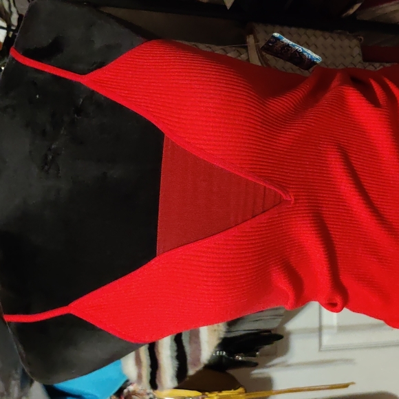 Free People Hot Pink mesh panel super stretchy tank top - Picture 2 of 7